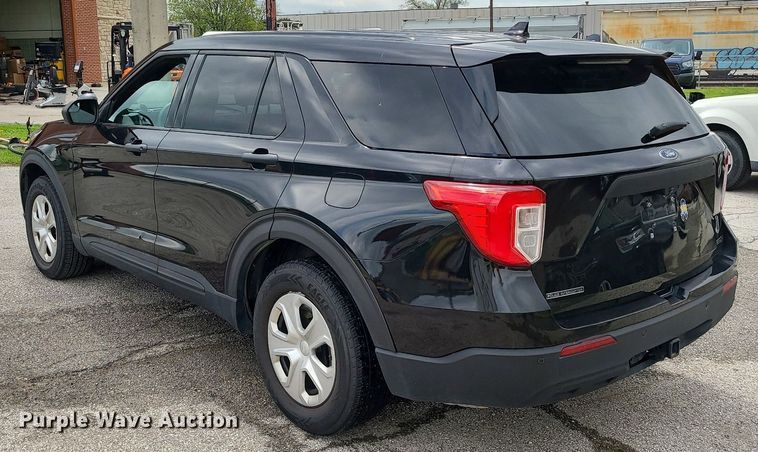 image for item DC6131 2020 Ford Explorer Police Interceptor  SUV
