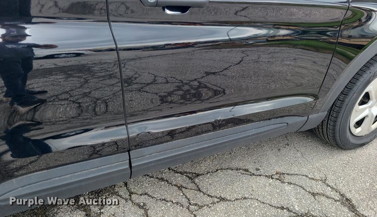 image for item DC6131 2020 Ford Explorer Police Interceptor  SUV