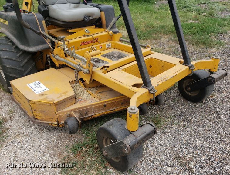 image for item DO2961 Hustler Super Z  ZTR lawn mower