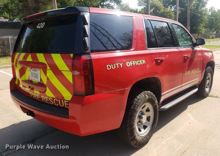 image for item DO2967 2015 Chevrolet Tahoe Police  SUV