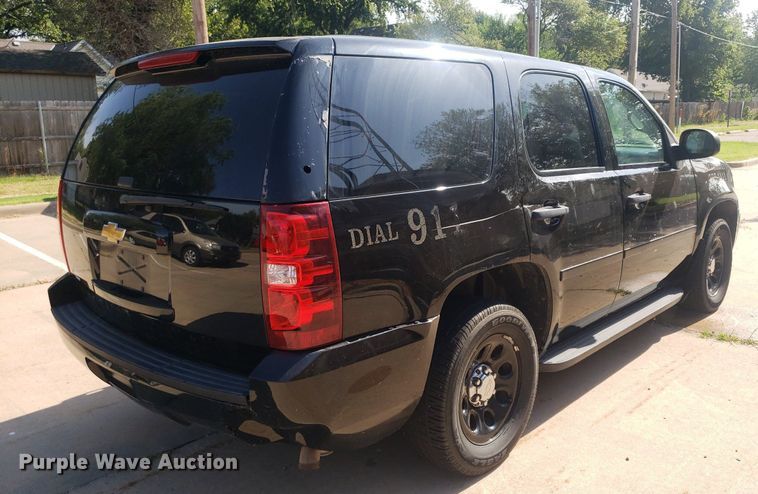 image for item DO2968 2013 Chevrolet Tahoe Police  SUV