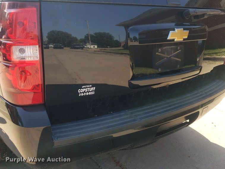 image for item DO2968 2013 Chevrolet Tahoe Police  SUV