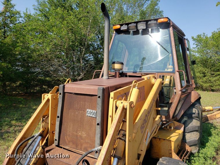 image for item DO3023 1994 Case 580 Super K  backhoe
