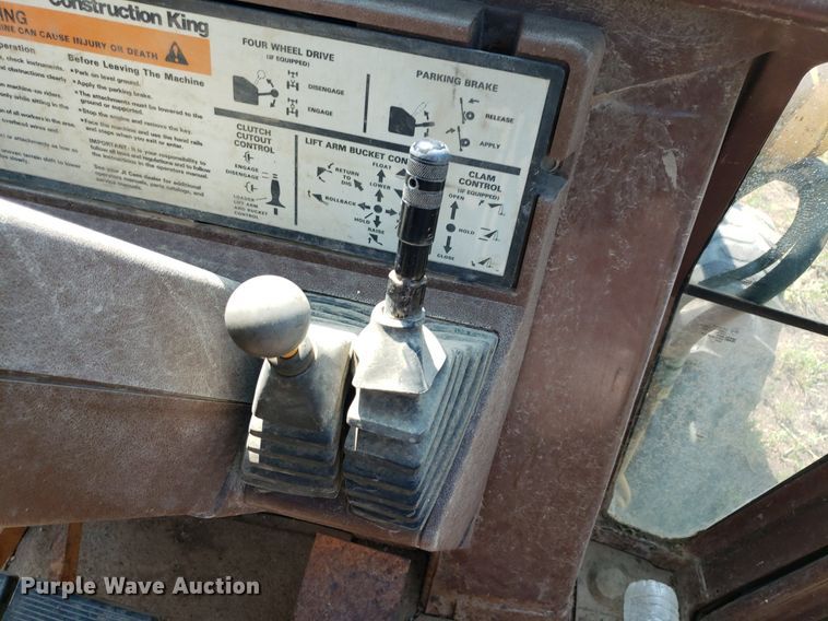 image for item DO3023 1994 Case 580 Super K  backhoe