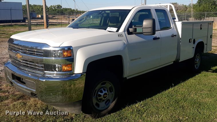 image for item DO3050 2018 Chevrolet Silverado 2500HD  Double Cab pickup truck