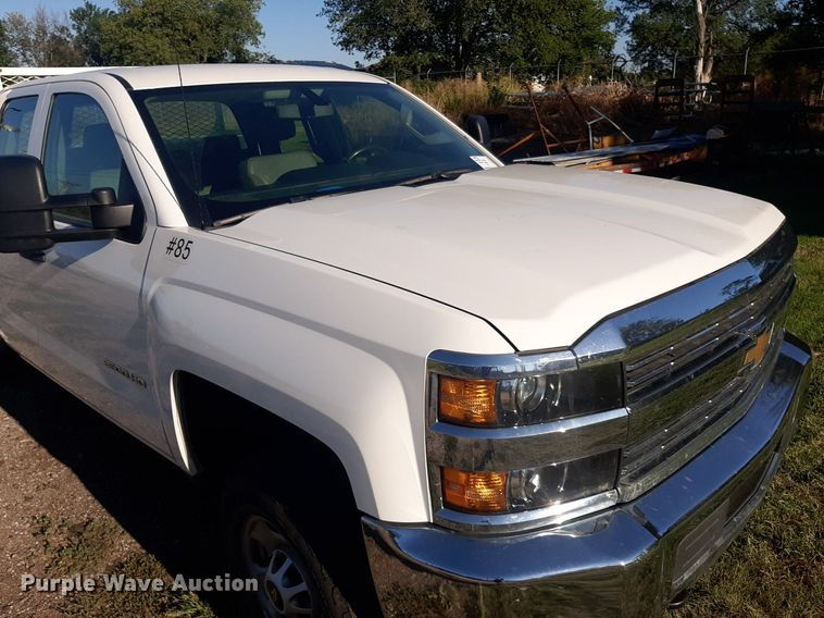 image for item DO3050 2018 Chevrolet Silverado 2500HD  Double Cab pickup truck