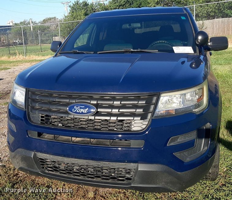 image for item DO3052 2016 Ford Explorer Police Interceptor  SUV