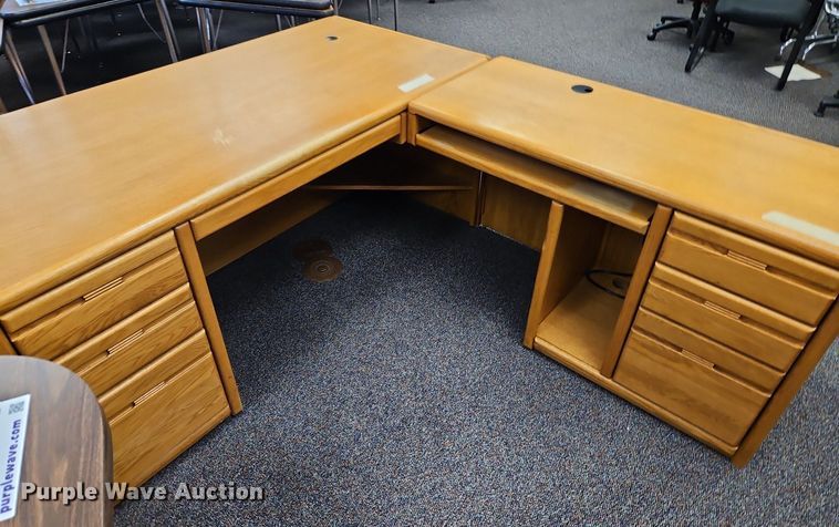 image for item DP2313 (2) wood desks