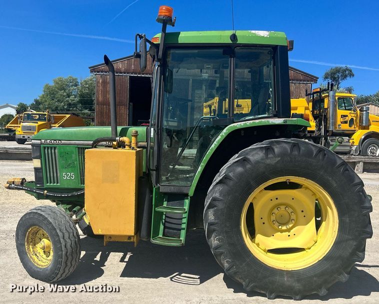 image for item DQ0903 1993 John Deere 6400  tractor