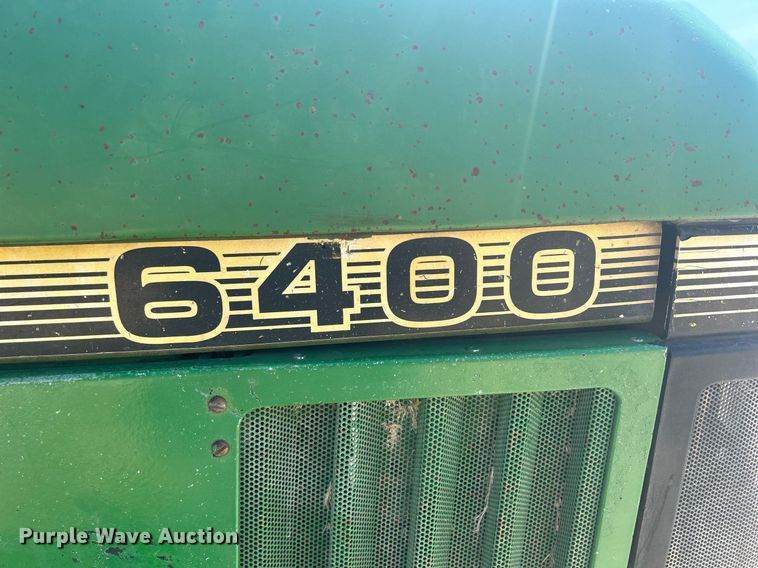 image for item DQ0903 1993 John Deere 6400  tractor