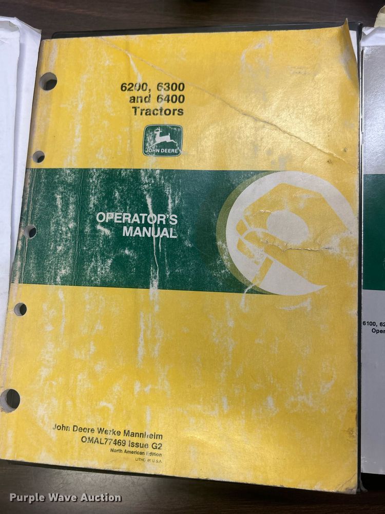 image for item DQ0903 1993 John Deere 6400  tractor