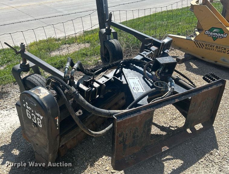 image for item DQ0904 Harley M-6  skid steer power rake