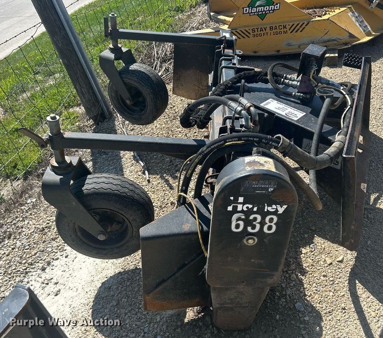 image for item DQ0904 Harley M-6  skid steer power rake