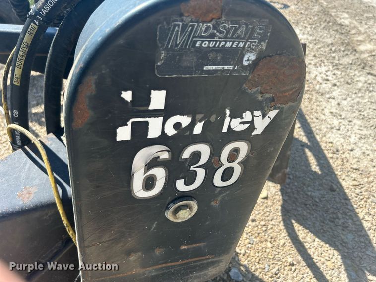 image for item DQ0904 Harley M-6  skid steer power rake