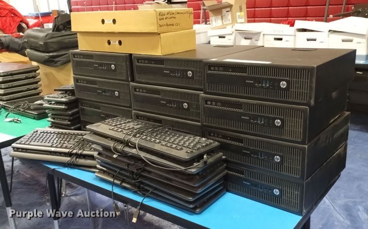 image for item EO9916 (12) HP Elite Desk CPUs