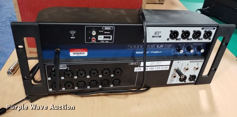 image for item EO9933 Soundcraft Ui16  mixer