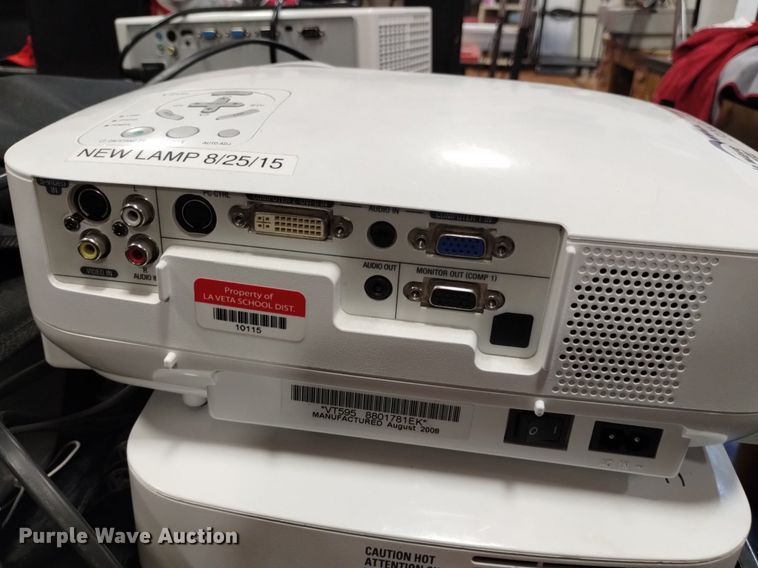 image for item EO9936 (6) 2008 NEC VT595 projectors