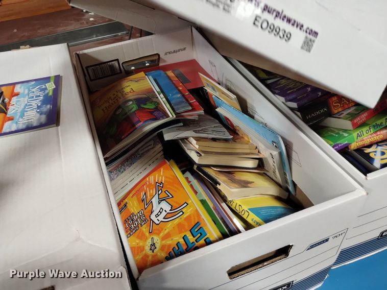 image for item EO9939 (15) boxes of books