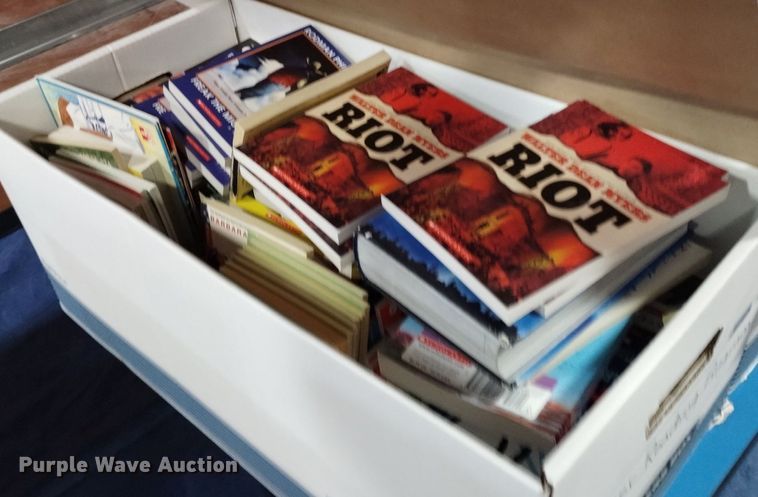 image for item EO9939 (15) boxes of books