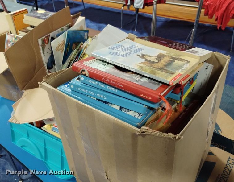 image for item EO9939 (15) boxes of books