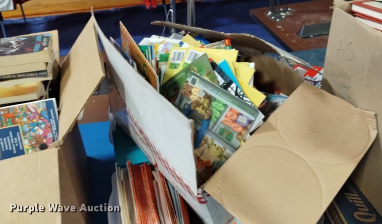 image for item EO9939 (15) boxes of books