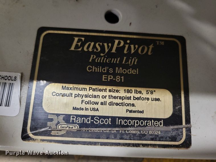 image for item IQ9808 Easy Pivot EP-81  patient lift