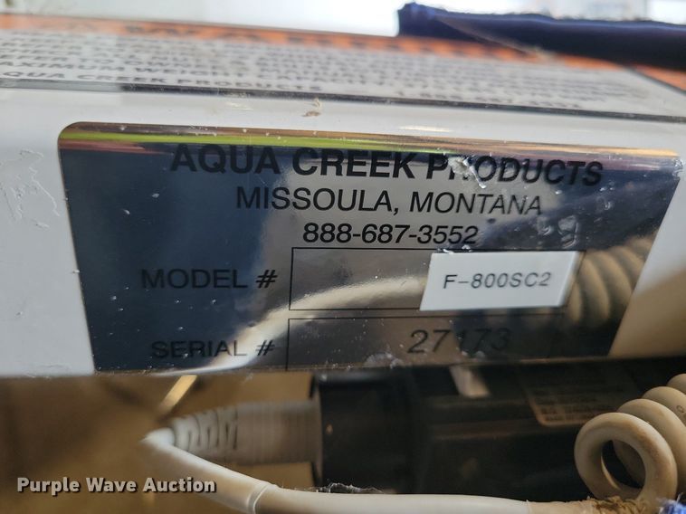 image for item IQ9818 Aqua Creek Products F-800SC2  pool lift