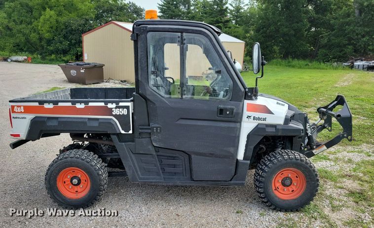 image for item IQ9825 2018 Bobcat 3650  utility vehicle