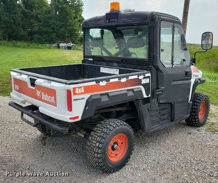 image for item IQ9825 2018 Bobcat 3650  utility vehicle
