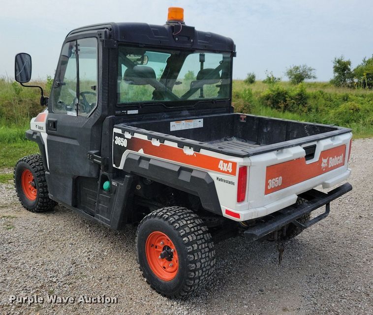 image for item IQ9825 2018 Bobcat 3650  utility vehicle