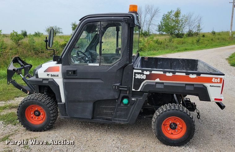 image for item IQ9825 2018 Bobcat 3650  utility vehicle