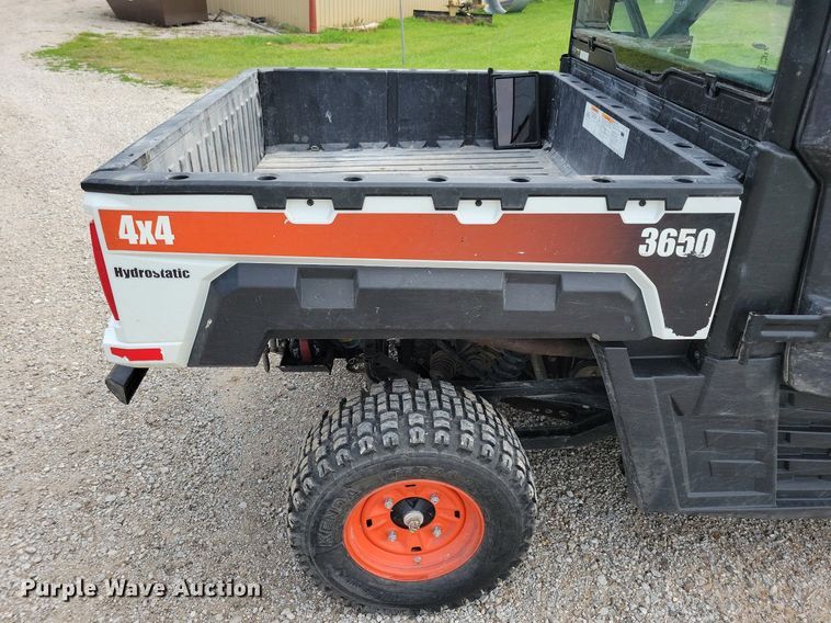 image for item IQ9825 2018 Bobcat 3650  utility vehicle