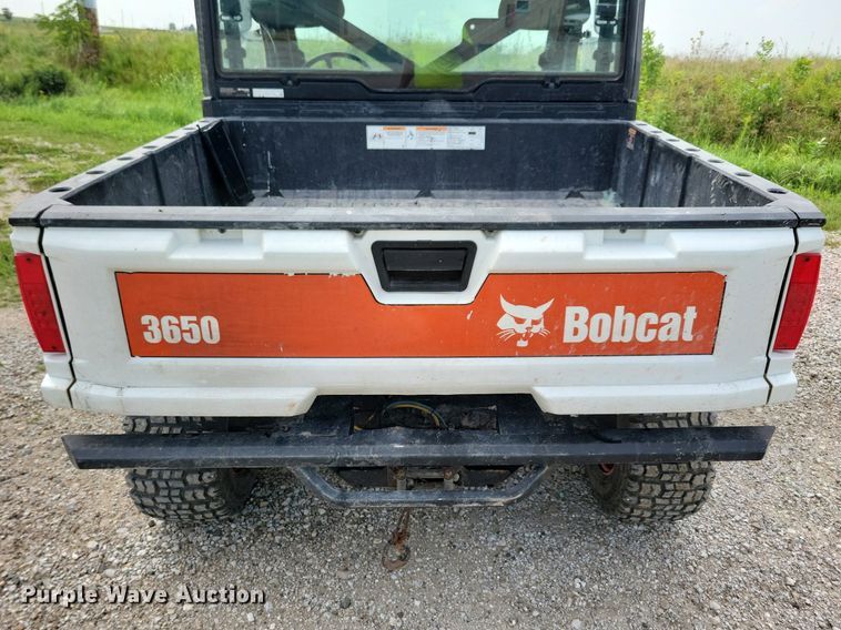 image for item IQ9825 2018 Bobcat 3650  utility vehicle
