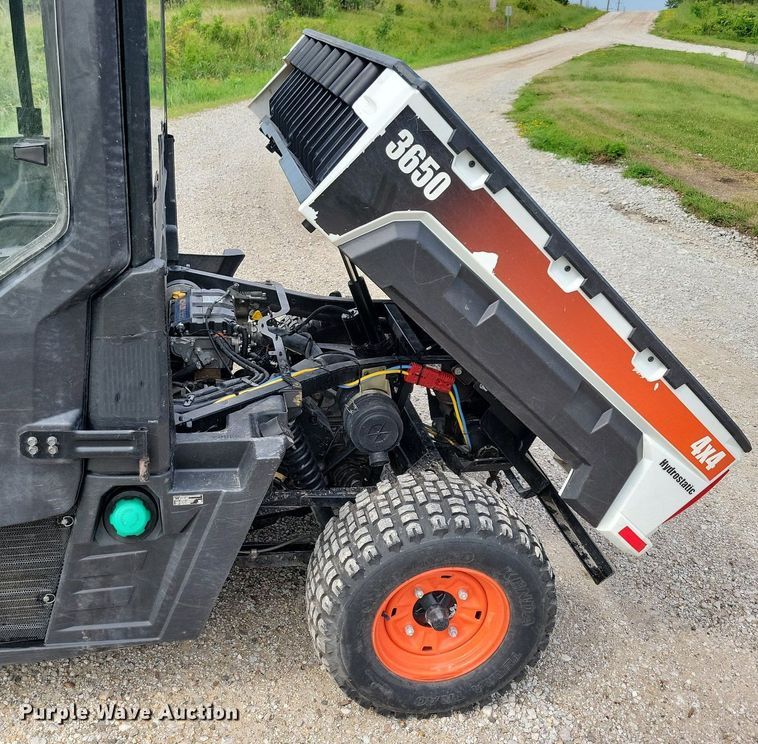 image for item IQ9825 2018 Bobcat 3650  utility vehicle