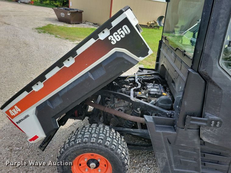 image for item IQ9825 2018 Bobcat 3650  utility vehicle