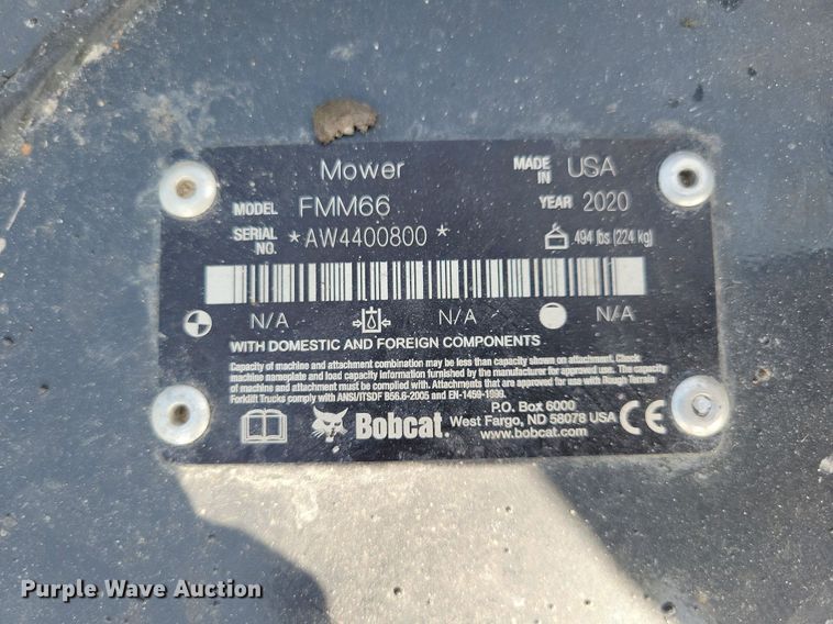 image for item IQ9825 2018 Bobcat 3650  utility vehicle