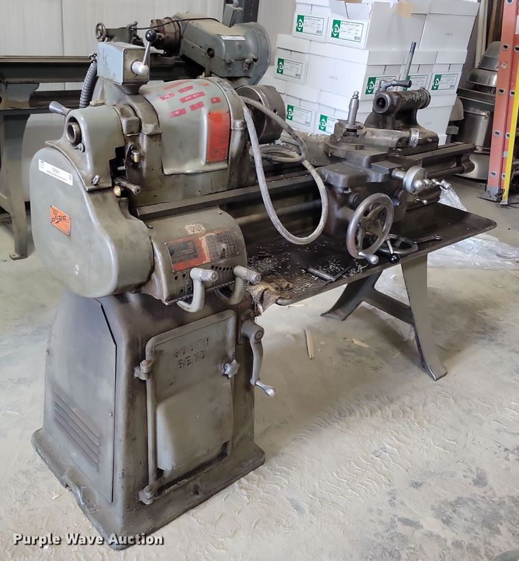 image for item IQ9841 South Bend  metal lathe