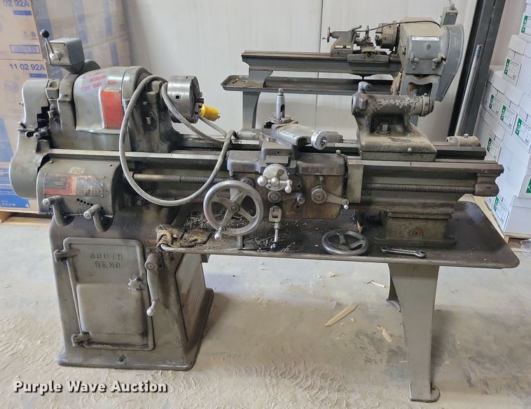 image for item IQ9841 South Bend  metal lathe