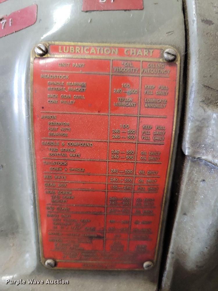 image for item IQ9841 South Bend  metal lathe