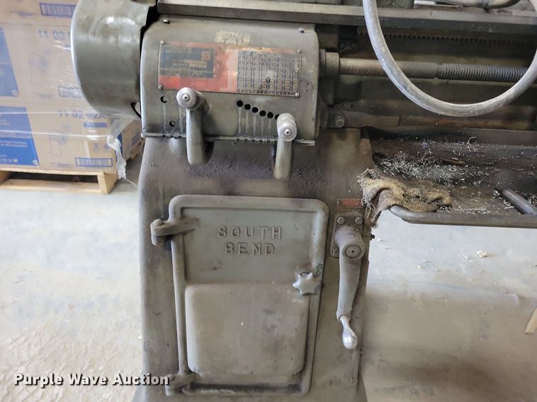 image for item IQ9841 South Bend  metal lathe