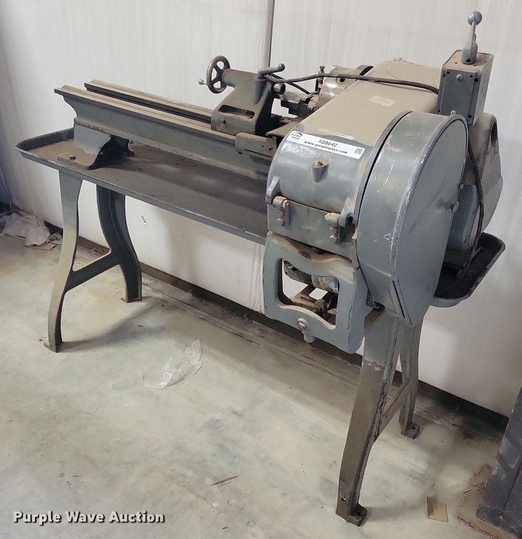 image for item IQ9842 Hogan  metal lathe