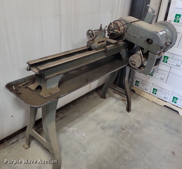 image for item IQ9842 Hogan  metal lathe