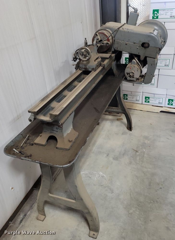 image for item IQ9842 Hogan  metal lathe