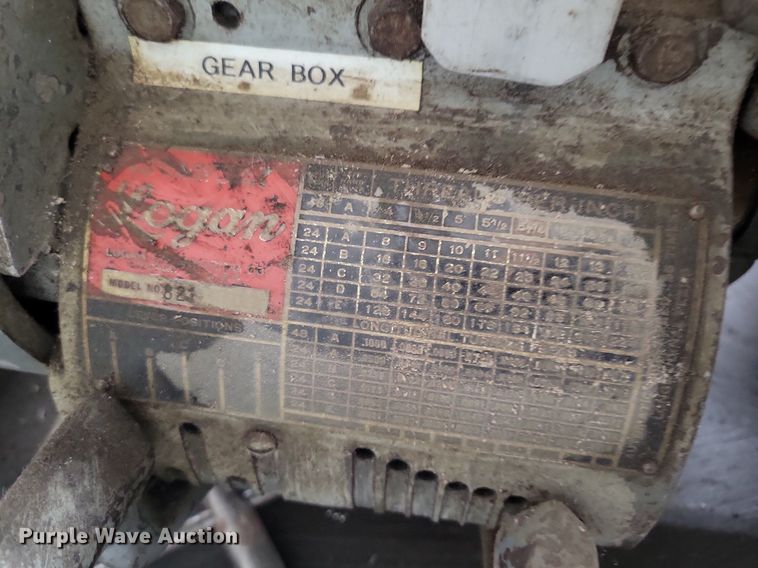 image for item IQ9842 Hogan  metal lathe