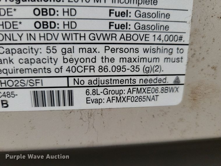 image for item IQ9868 2010 Eldorado Aerotech Ford 240  shuttle bus