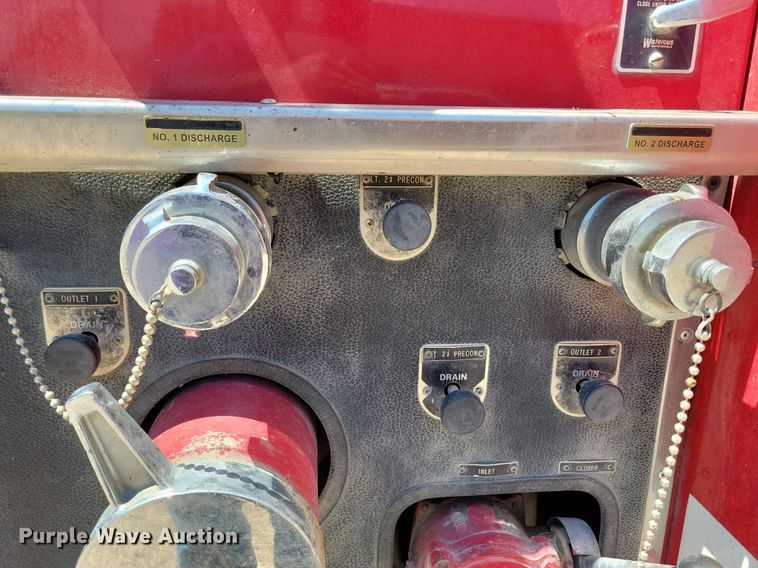 image for item IQ9870 1986 Chevrolet C70  fire truck