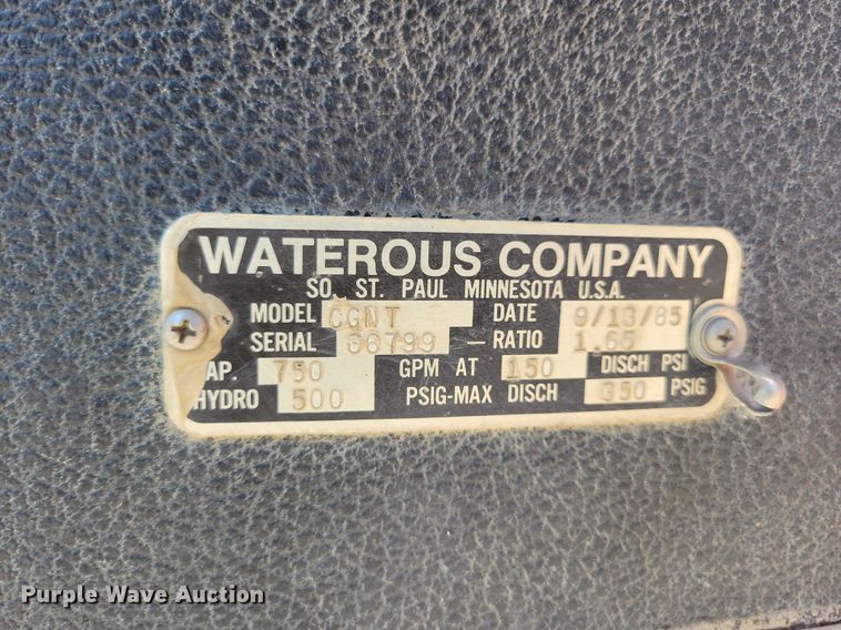 image for item IQ9870 1986 Chevrolet C70  fire truck