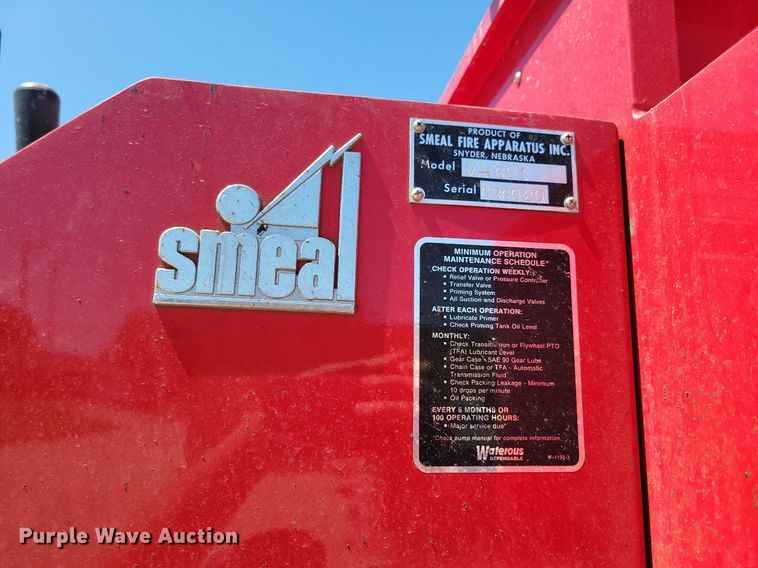 image for item IQ9870 1986 Chevrolet C70  fire truck