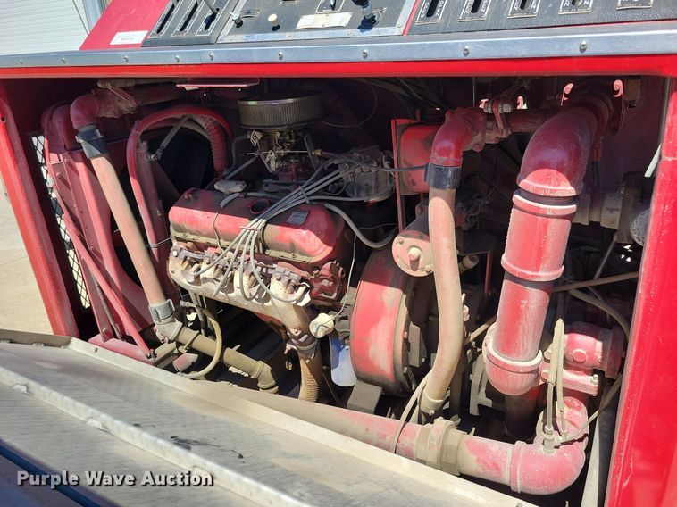 image for item IQ9870 1986 Chevrolet C70  fire truck