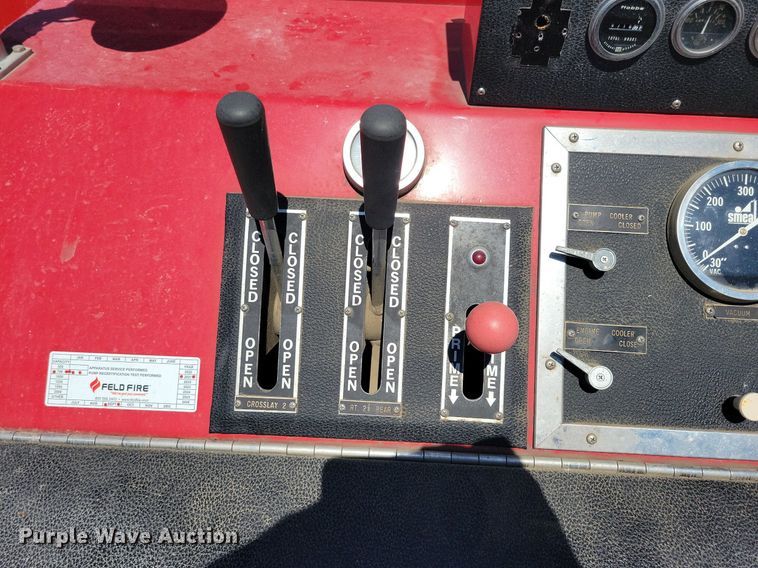 image for item IQ9870 1986 Chevrolet C70  fire truck